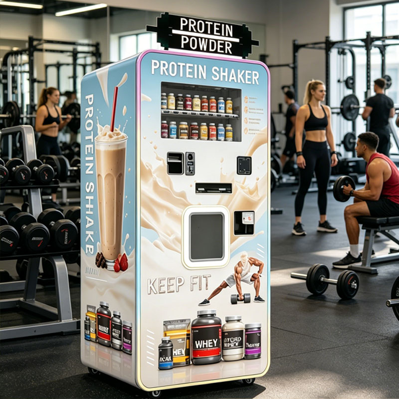 Popcorn Vending Machine - Inteligentna maszyna do proteinowych shake'ów, automatyczny