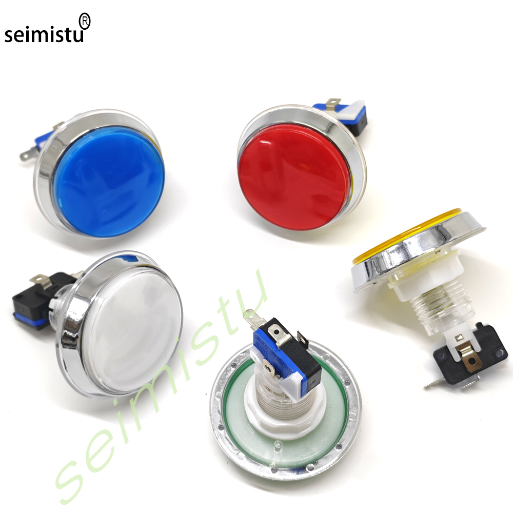Przycisk LED 60mm chromowany 1 – Vending Arcade Games recenzja i cena