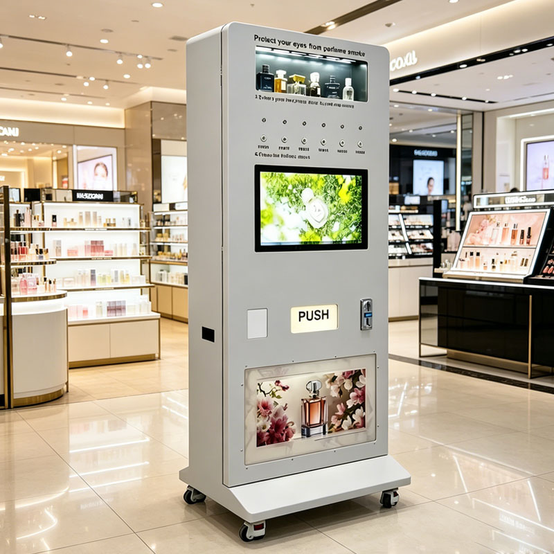Automat do sprzedaży perfum w  – Popcorn Vending Machine recenzja i cena
