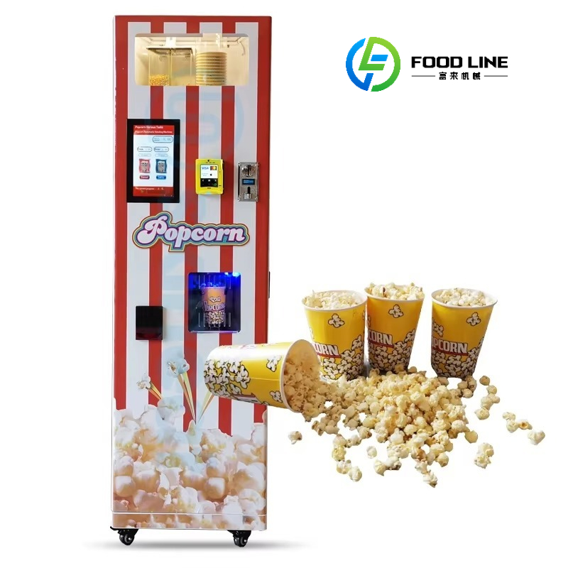 Automat z przekąskami kina/Aut – Popcorn Vending Machine recenzja i cena