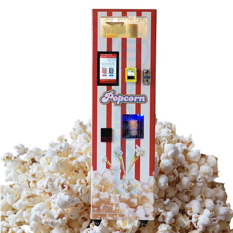 Automat z przekąskami kina/Aut – Popcorn Vending Machine recenzja i cena