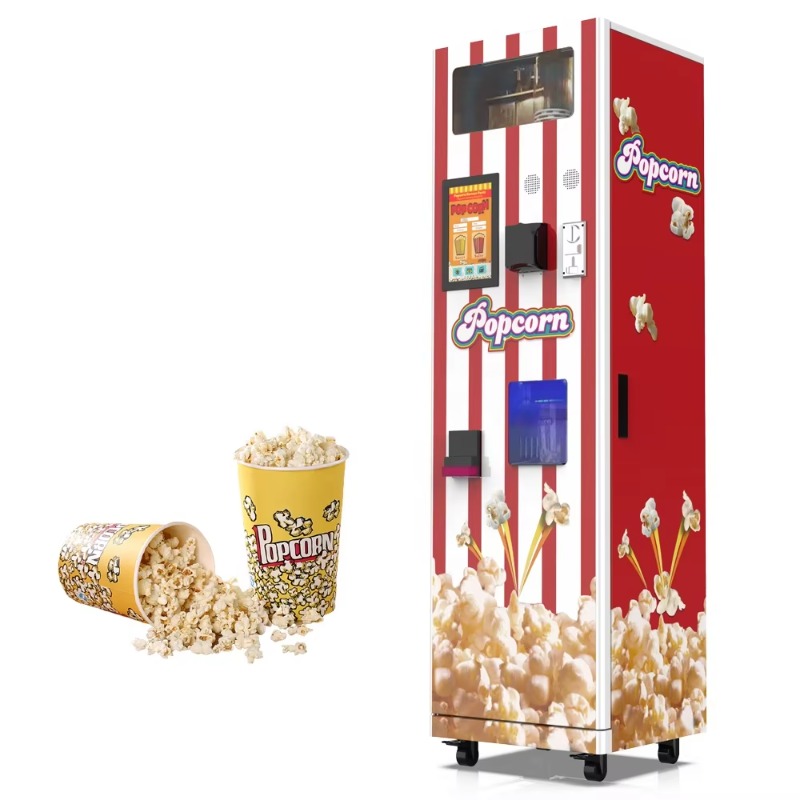 Automat z przekąskami kina/Aut – Popcorn Vending Machine recenzja i cena